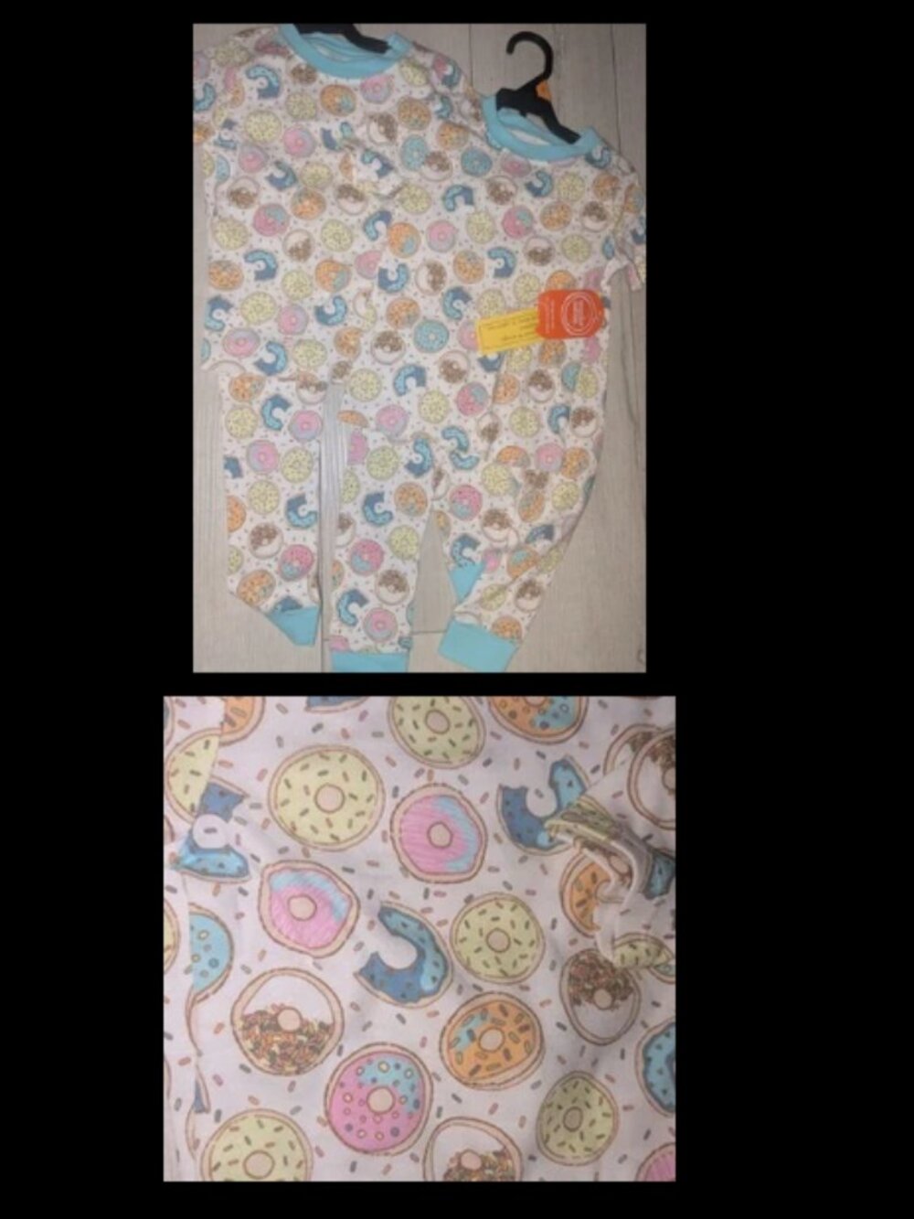 NWT Lot of 2 Pajamas Sets - Donut Theme Snug Fit Girls size 4T